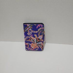 Vera bradley leather journal with pen set,Romantic Paisley